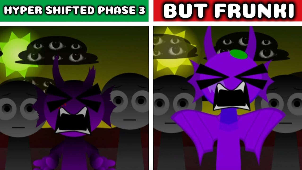 INCREDIBOX SPRUNKI🎵 HYPER SHIFTED ФАЗА 3⚡️: ОРИГИНАЛ VS FRUNKI🌀🤪 КТО КРУЧЕ?🤔✨ смотреть онлайн