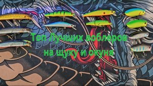 ТОП ЛУЧШИХ ПРИМАНОК НА ЩУКУ! ТОП ЛУЧШИХ БЮДЖЕТНЫХ ВОБЛЕРОВ!
