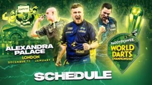 Дартс.Чемпионат мира PDC-2026 1/2 финала. 11 сетов Прямая Трансляция