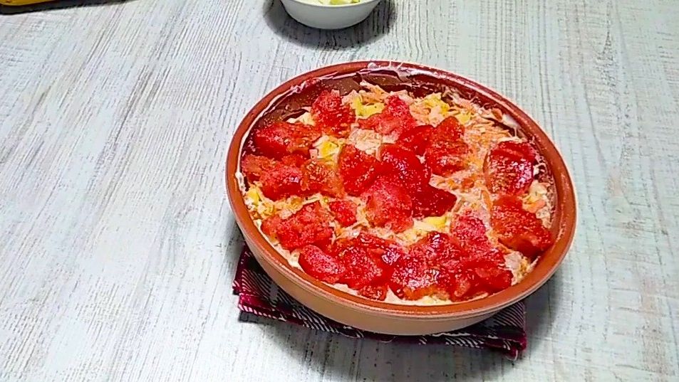 Запеканка с Курицей и овощами .Диетический рецепт. смотреть онлайн