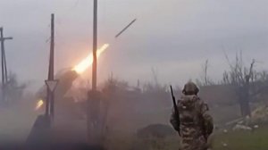 Российская армия наносит новые удары по укреплениям украинских боевиков.