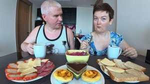 Мукбанг Вован БОИТСЯ, что я его ТРАВАНУ) НЕТ ДОВЕРИЯ в нашей семье! Болтаем, завтрак в Таиланде