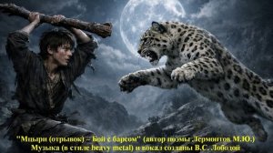 "Мцыри – Бой с барсом" (автор поэмы М.Ю. Лермонтов, музыка: В.С. Лобода)