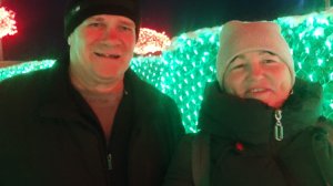 Новогодняя ночь в парке Краснодар(Галицкого)