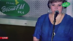 Новогодняя песня (автор исполнитель Вера Русскина - живой звук на радио Весна ФМ)