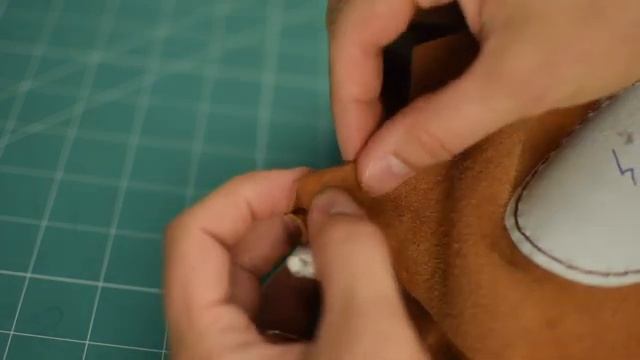 Leather Goomba stuffed toy tutorial