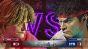 Street Fighter 6   Кен против Рю (Жесточайший бой) -