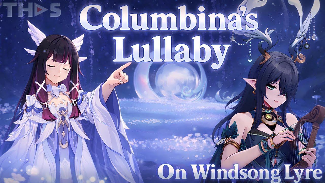 I Played Columbinas Theme on Windsong Lyre  Genshin Impact