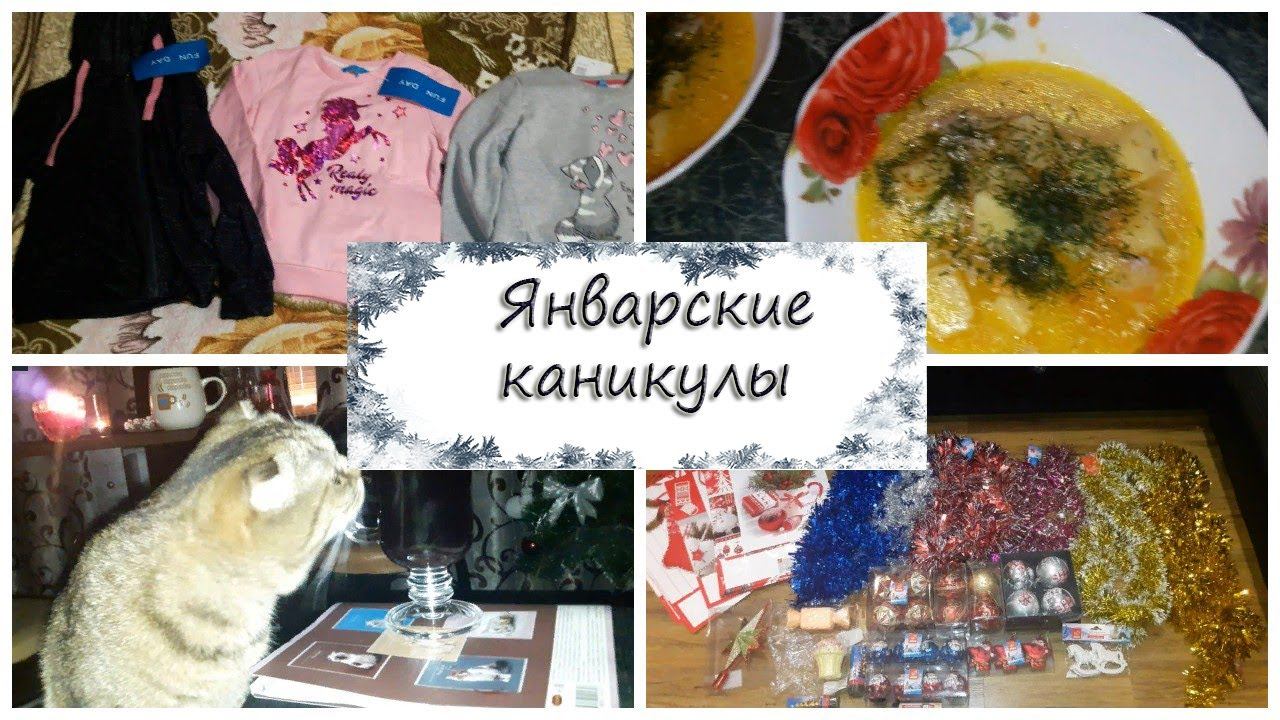 Vlog. Весь январь\ После Нового года\ Удачные покупки\ Скидки на новогодние товары смотреть онлайн