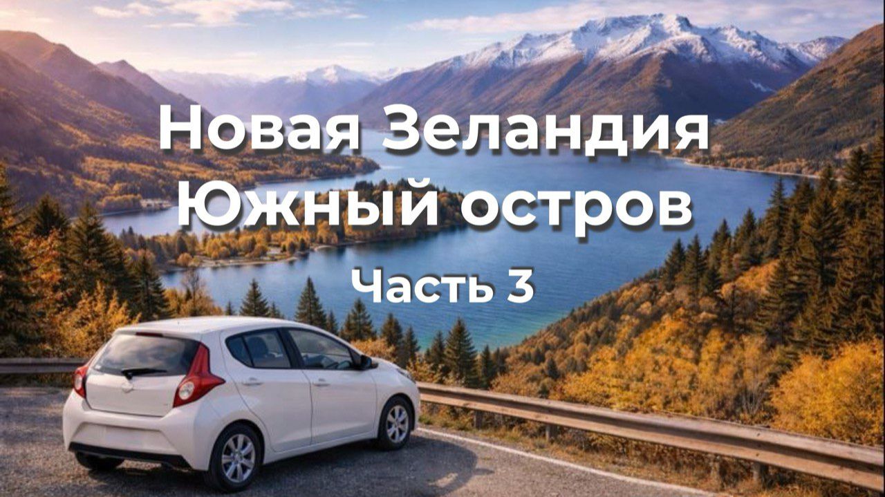 Лучшая страна для автотуризма? Новая Зеландия, Южный остров, ч. 3 смотреть онлайн