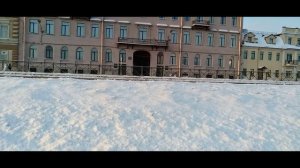 В Санкт-Петербурге третий день холода. Район Пески, 1 января 2026 года