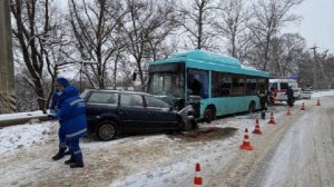 Мужчина погиб в ДТП с автобусом в Калужской области