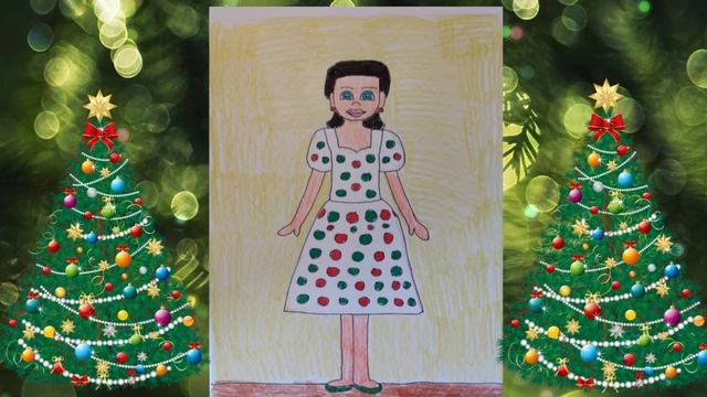 Новогодний фильм из моих рисунков куклы Барби 4 смотреть онлайн