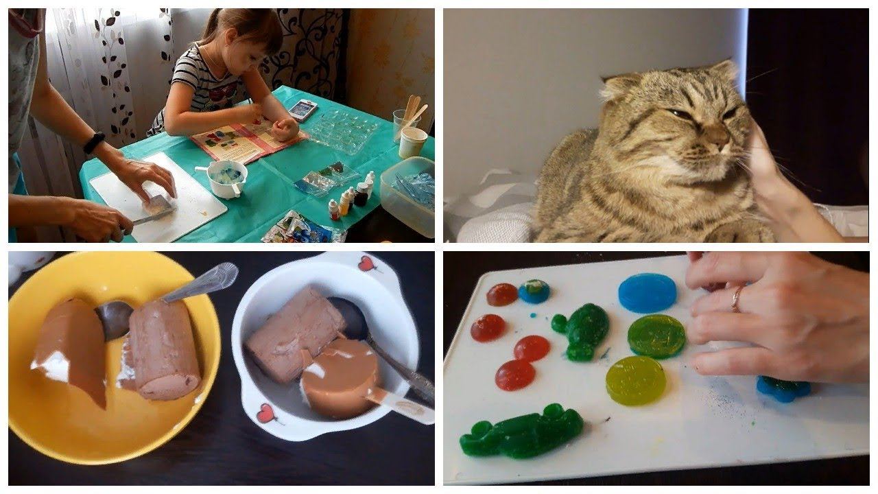 Vlog. Делаем мыло/ Много кошки/ Шведские фрикадельки смотреть онлайн