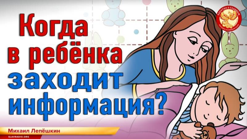 Когда в ребенка заходит информация. Михаил Лепёшкин смотреть онлайн