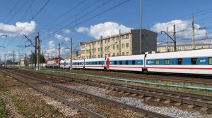 ЭП20 - 047 с рейсом высокоскоростного поезда *713 Самара - Санкт-Петербург.