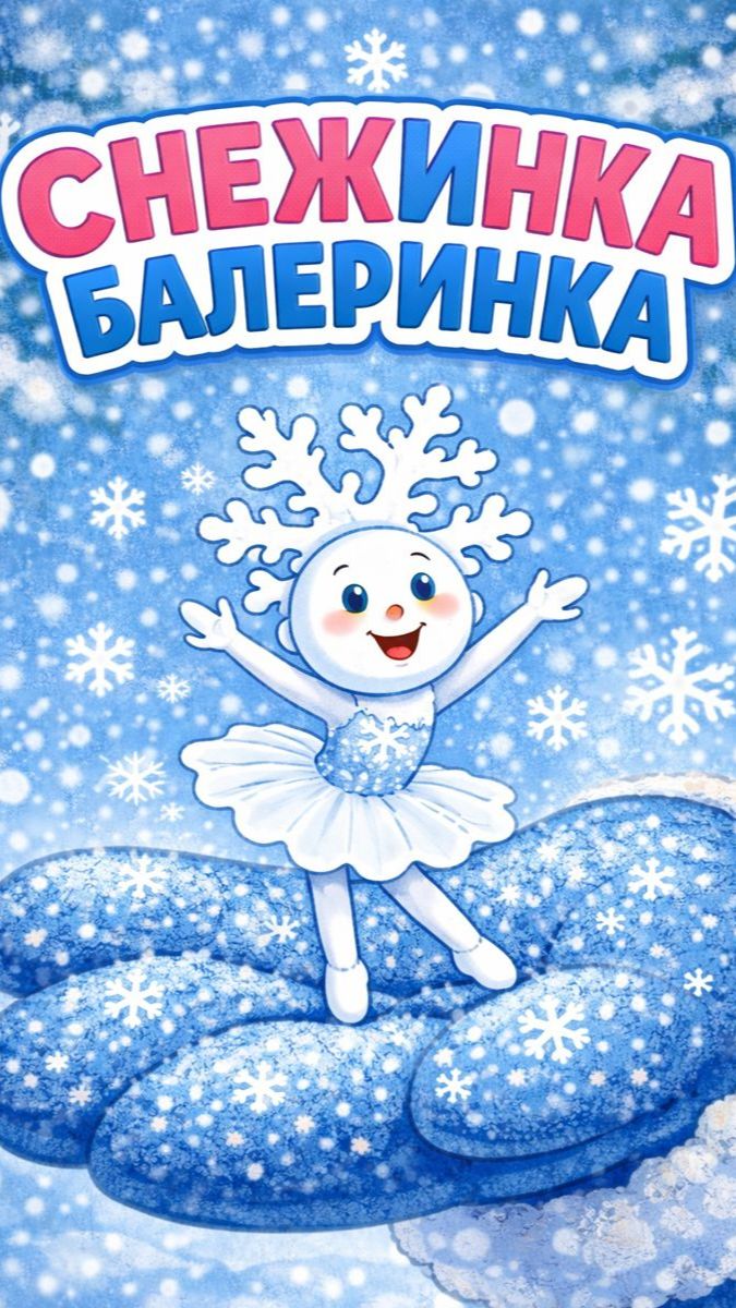 🎄Снежинка Балеринка - Добрые детские песенки смотреть онлайн