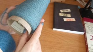 Обзор подарка и планы на вязания.