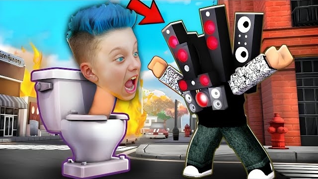 СКИБИДИ ТУАЛЕТЫ против Камераменов в Роблокс Skibidi Toilet смотреть онлайн