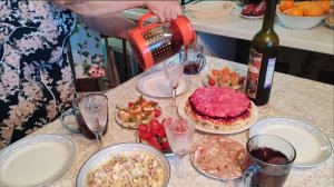 Отметили Новый год с родителями