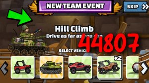 ❗🔔 44807 NEW Team Event (Billy Driver) - Hill Climb Racing 2