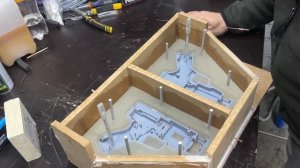 И снова не простая форма из силикона.