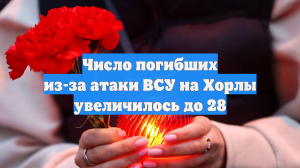 Число погибших при ударе ВСУ в Херсонской области выросло до 28