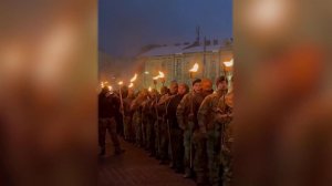 Украина отметила день рождения Степана Бандеры факельным шествием.