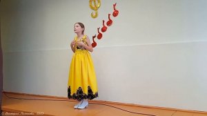 Снежинка белая - читает Канеева Сабина