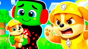 Я ПРИЮТИЛ КРЕПЫША ЩЕНЯЧИЙ ПАТРУЛЬ в МАЙНКРАФТ