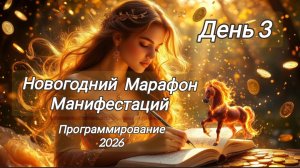 Путешествия и Коммуникация.  Манифестация Программирования года день 3. Новогодний Марафон