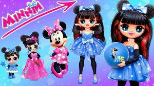 Минни Маус выросла от ботаника до популярности! Поделки куклы ЛОЛ ОМГ !