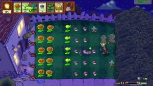 Plants vs Zombies - Level 2-2