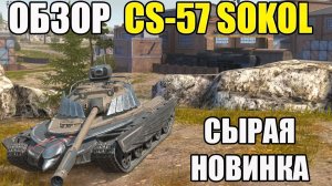 ОБЗОР CS-57 ЯСНЫЙ СОКОЛ В TANKS BLITZ - ГДЕ КОЗЫРИ?