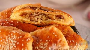 ПИРОЖКИ С КИСЛОЙ КАПУСТОЙ И ГРИБАМИ