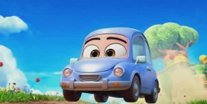 Веселые автогонки мультик