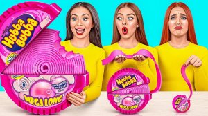 Большая, Средняя или Маленькая Тарелка Челлендж | Смешные Челленджи с Едой Multi DO Challenge