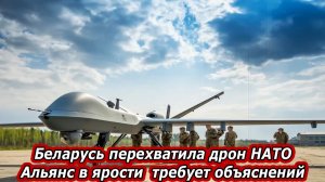 Беларусь отвечает жестко. Упал дрон НАТО нарушивший границы. Альянс в ярости.