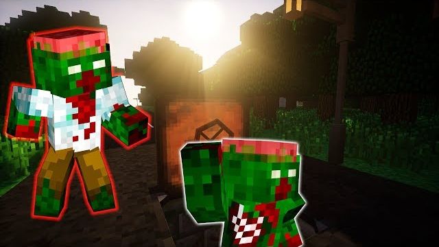 ЧЕГО БОЯТСЯ ЗОМБИ ОХОТНИКИ? ДЕНЬ 17 - ЗОМБИ АПОКАЛИПСИС В МАЙНКРАФТ | Линч смотреть онлайн