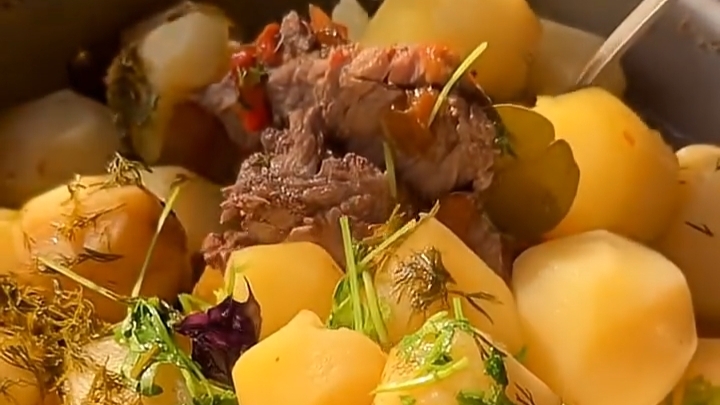 Вкуснейшая ХАШЛАМА...🍲🥩🥔😋