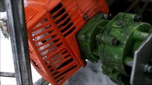 Самодельный снегоход для внука