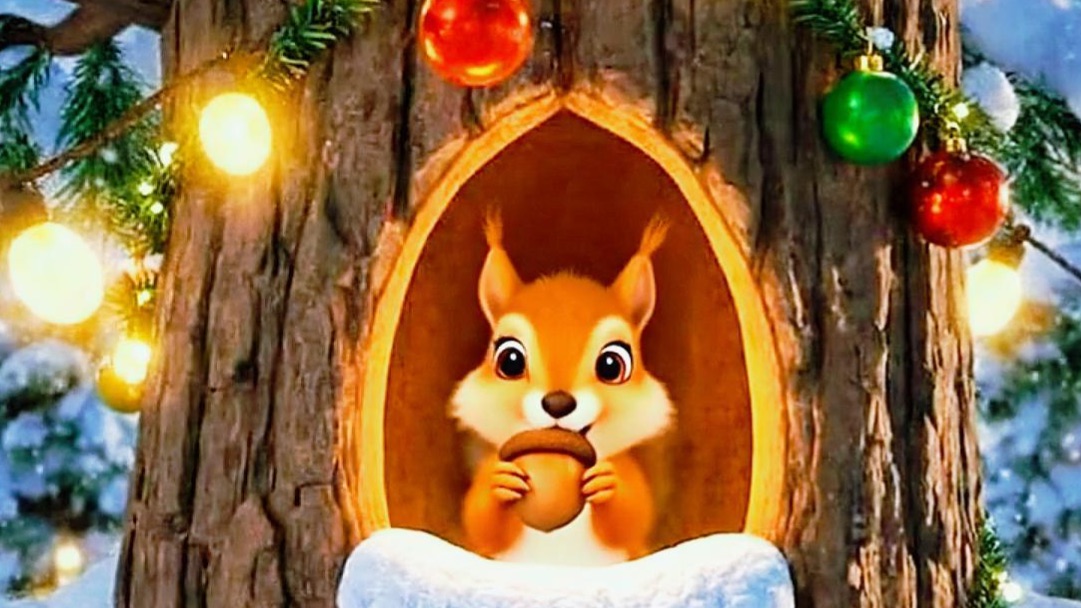 Белочка. НОВОГОДНЯЯ. Мультики смотреть онлайн