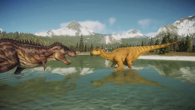 Динозавры. Мультики про Динозавров. Тиранозавр Рэкс. Индоминус. смотреть онлайн