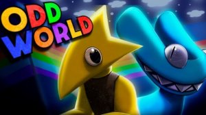 Rainbow friends 2 song "Odd world" CARTOON ANIMATION (Roblox)