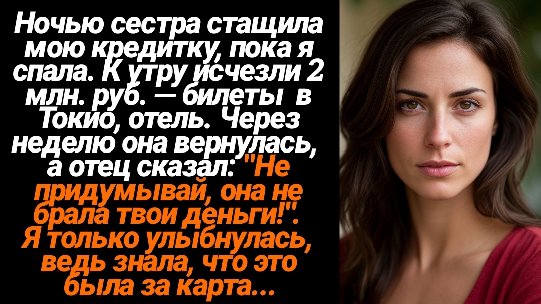 Жизненные Истории/Ночью сестра стащила мою кредитку, пока я спала. К утру исчезли 2 млн. руб. — биле смотреть онлайн