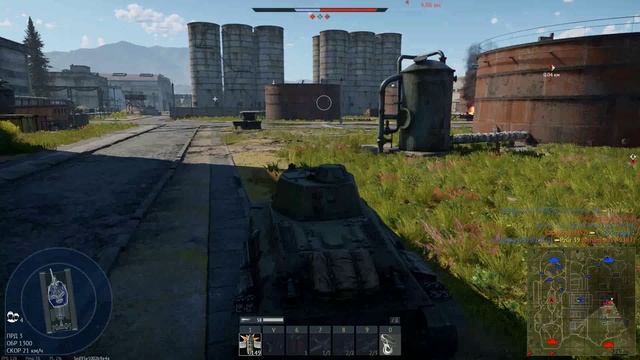 танки#13 испытательный полигон  ( Т- 50)