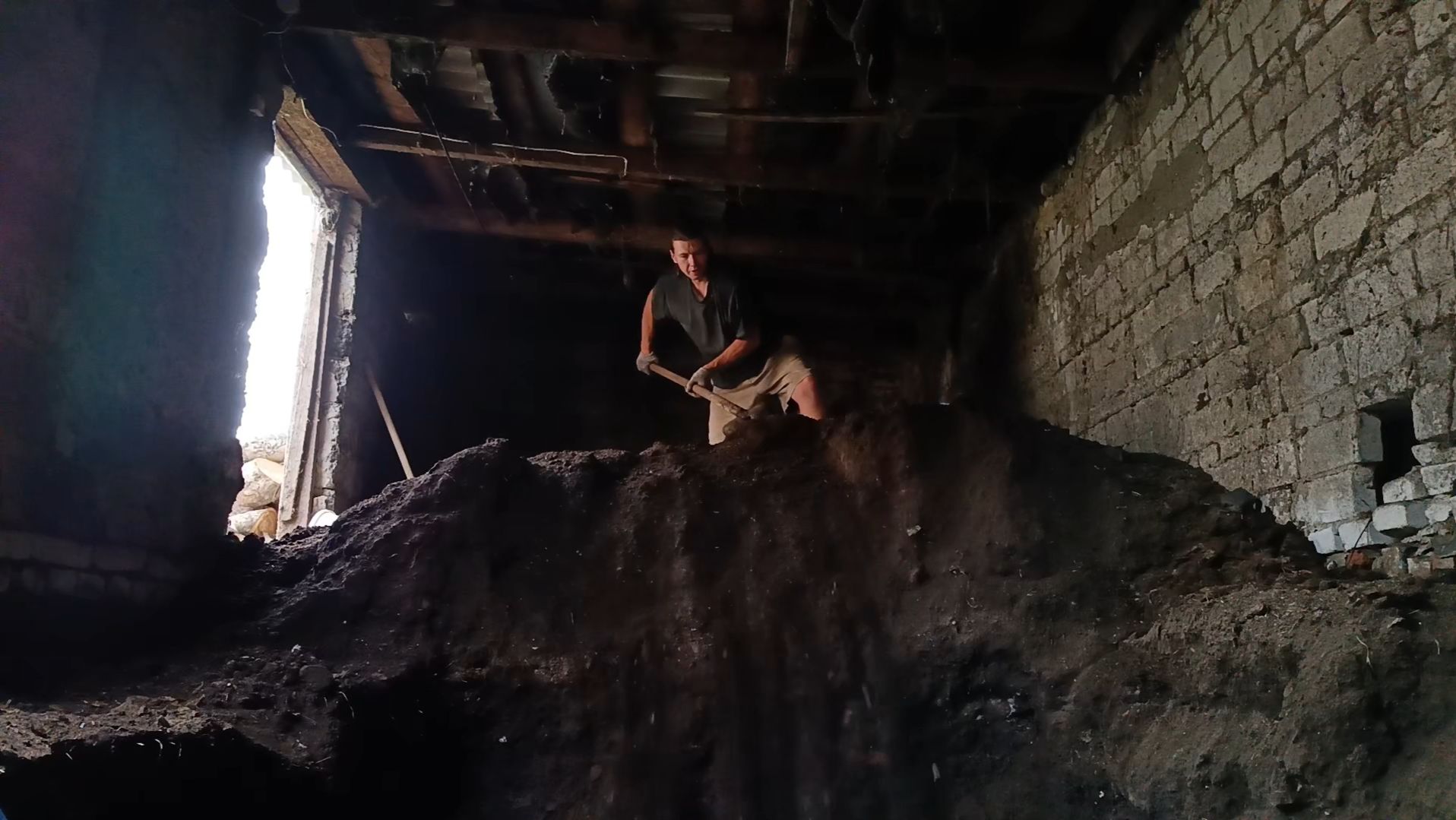 Выкапываю секрет старого сарая. часть 2. Июнь 2024 смотреть онлайн