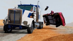 МАШИНКИ ВИДЕО ПРО МАШИНКИ СИМУЛЯТОР КРАШ-ТЕСТА ГРУЗОВИК ПРОТИВ ЛЕГКОВЫХ МАШИН ИГРУШКИ МАШИНКИ