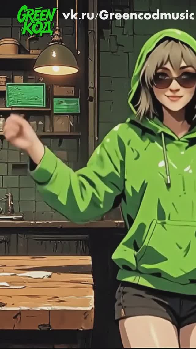 Аниме клип на песню Кофе мой, спаситель утра-  Dj GreenКод