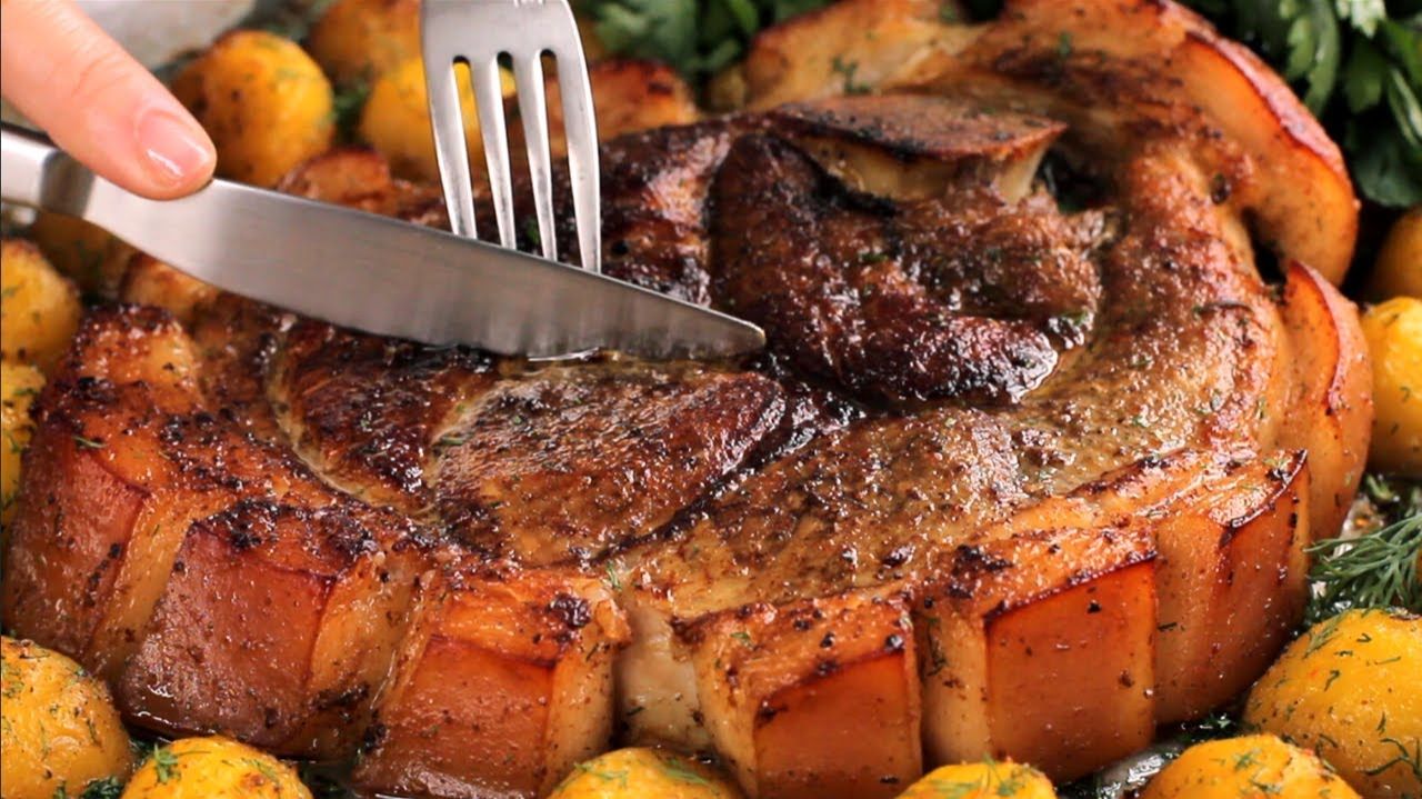 Нежнейшее мясо, которое сведет вас с ума! Оно такое вкусное! Вкуснейшее мясо с картофелем. смотреть онлайн